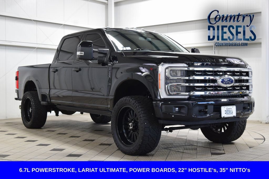 Used 2023 Ford F250 Lariat w/ Lariat Ultimate Package AWD/4WD video 1