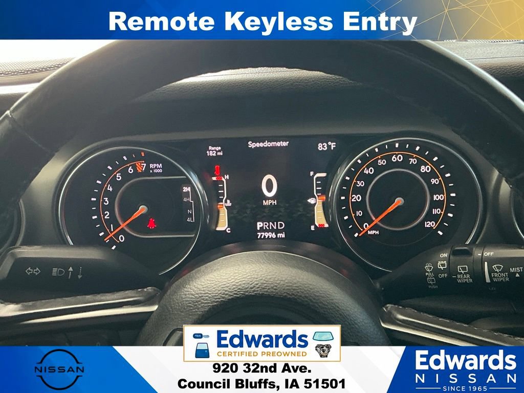 Used 2018 Jeep Wrangler Unlimited Sport S AWD/4WD image 19