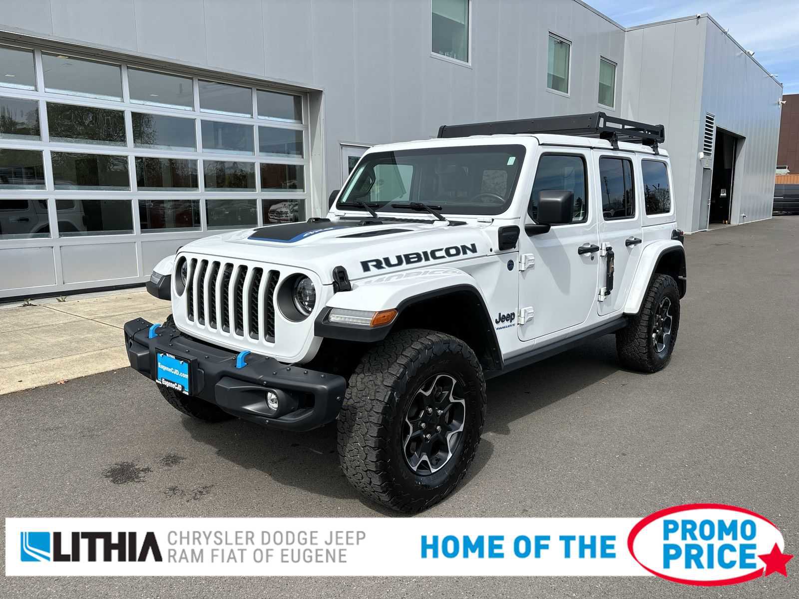Certified 2023 Jeep Wrangler Unlimited Rubicon 4xe w/ Steel Bumper Group