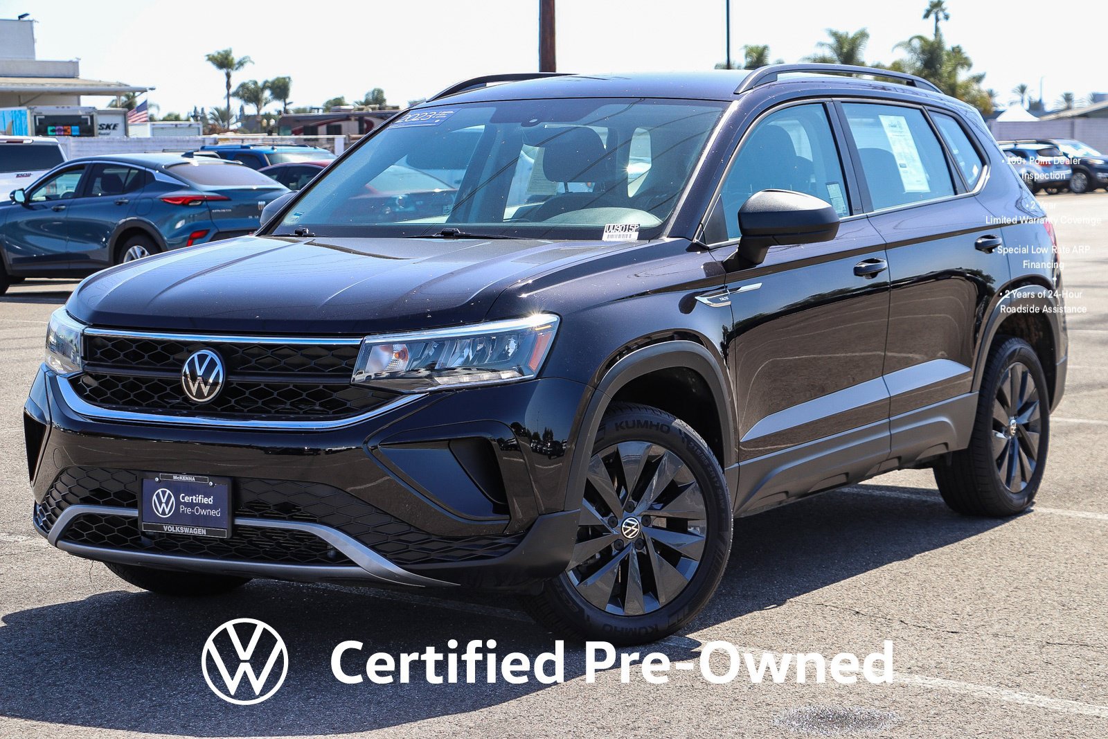 Certified 2023 Volkswagen Taos S FWD image 1