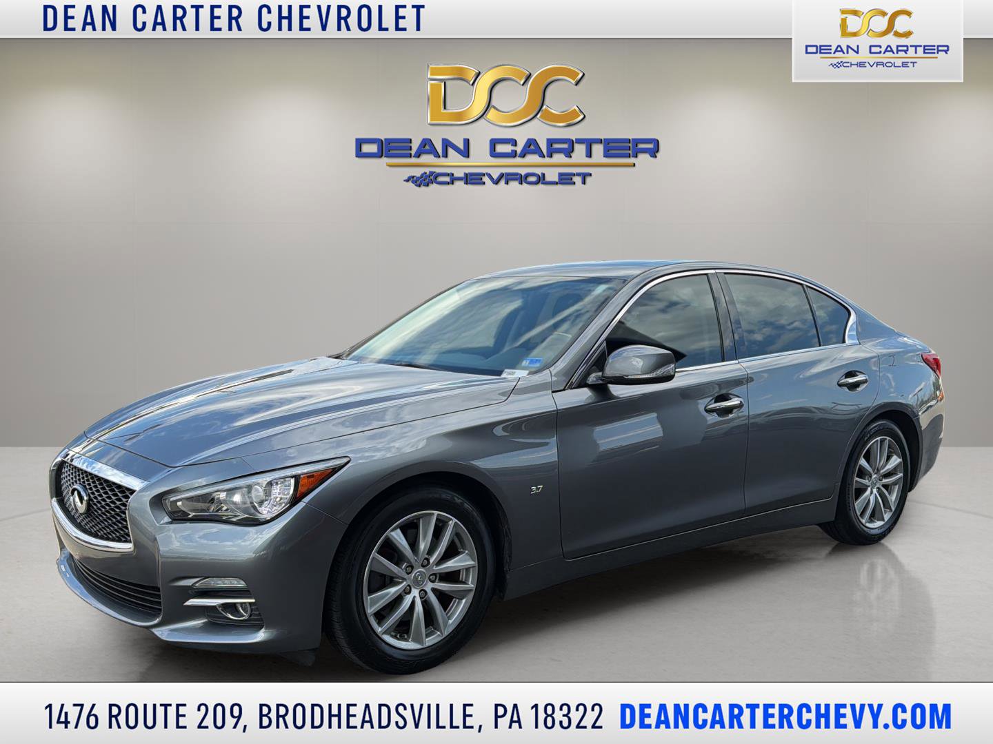 Used 2015 INFINITI Q50 Premium w/ Navigation Package RWD image 1