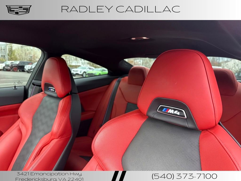 Used 2022 BMW M4 xDrive Competition w/ M Carbon Exterior Package AWD/4WD image 2