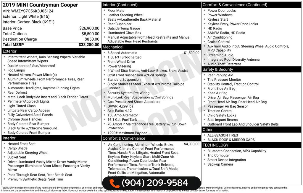 Used 2019 MINI Cooper Countryman image 3