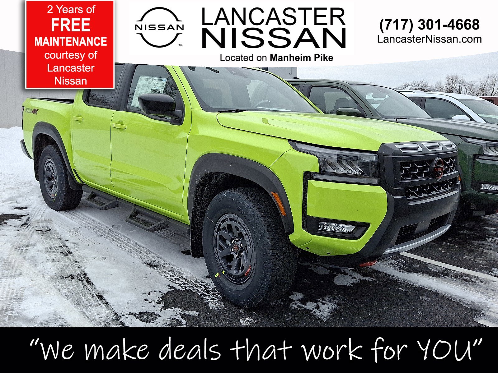 New 2026 Nissan Frontier PRO-4X w/ Pro Premium Package