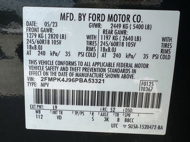 Certified 2023 Ford Edge SEL w/ Convenience Package AWD/4WD image 35