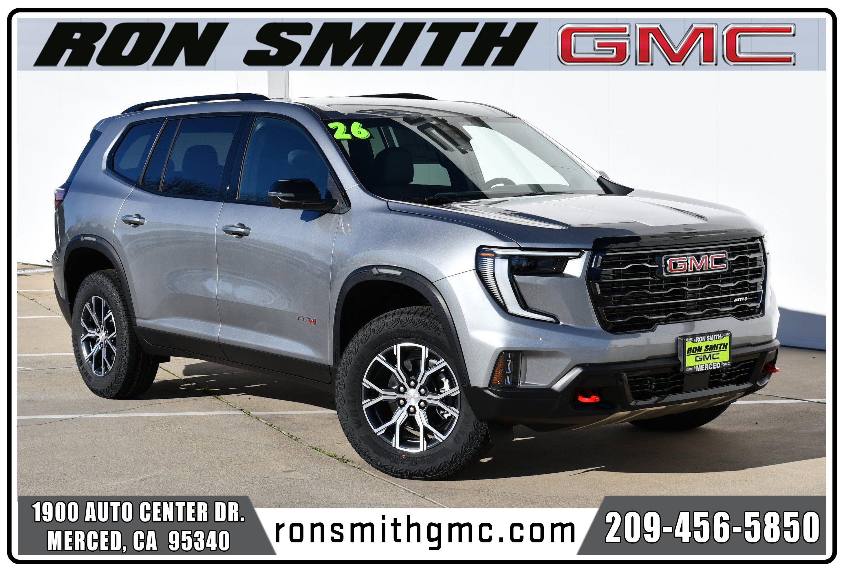New 2026 GMC Acadia AT4 image 1