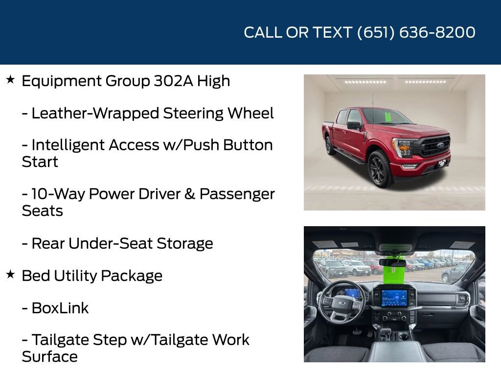 Used 2022 Ford F150 XLT w/ Equipment Group 302A High AWD/4WD image 15