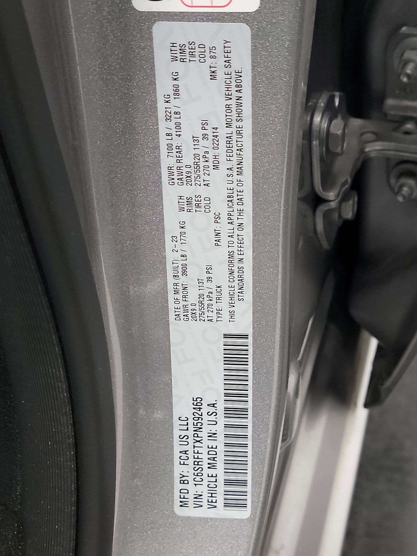 Used 2023 RAM 1500 Big Horn AWD/4WD image 32