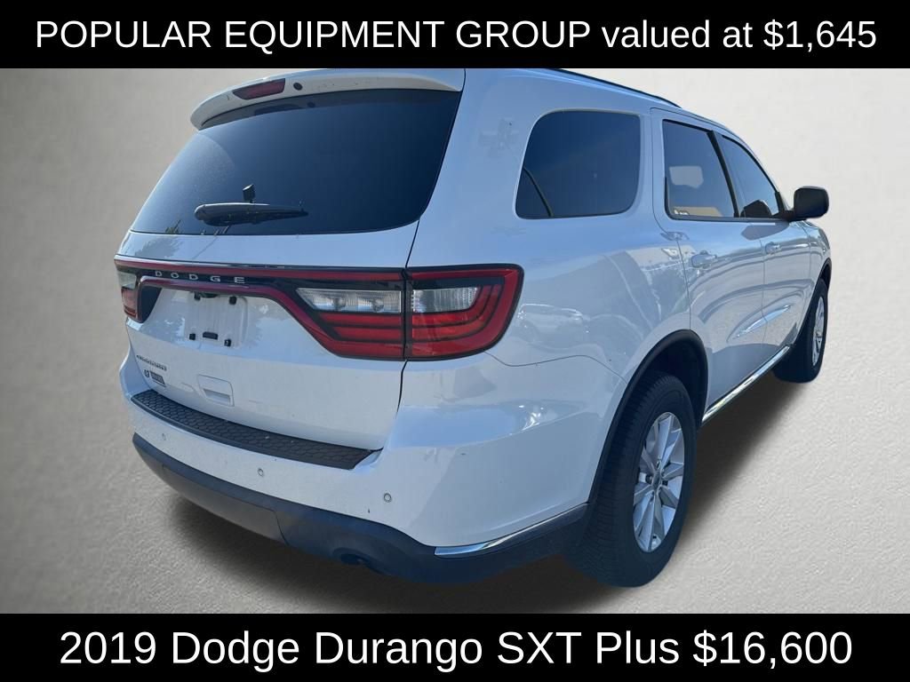 Used 2019 Dodge Durango SXT AWD/4WD image 3