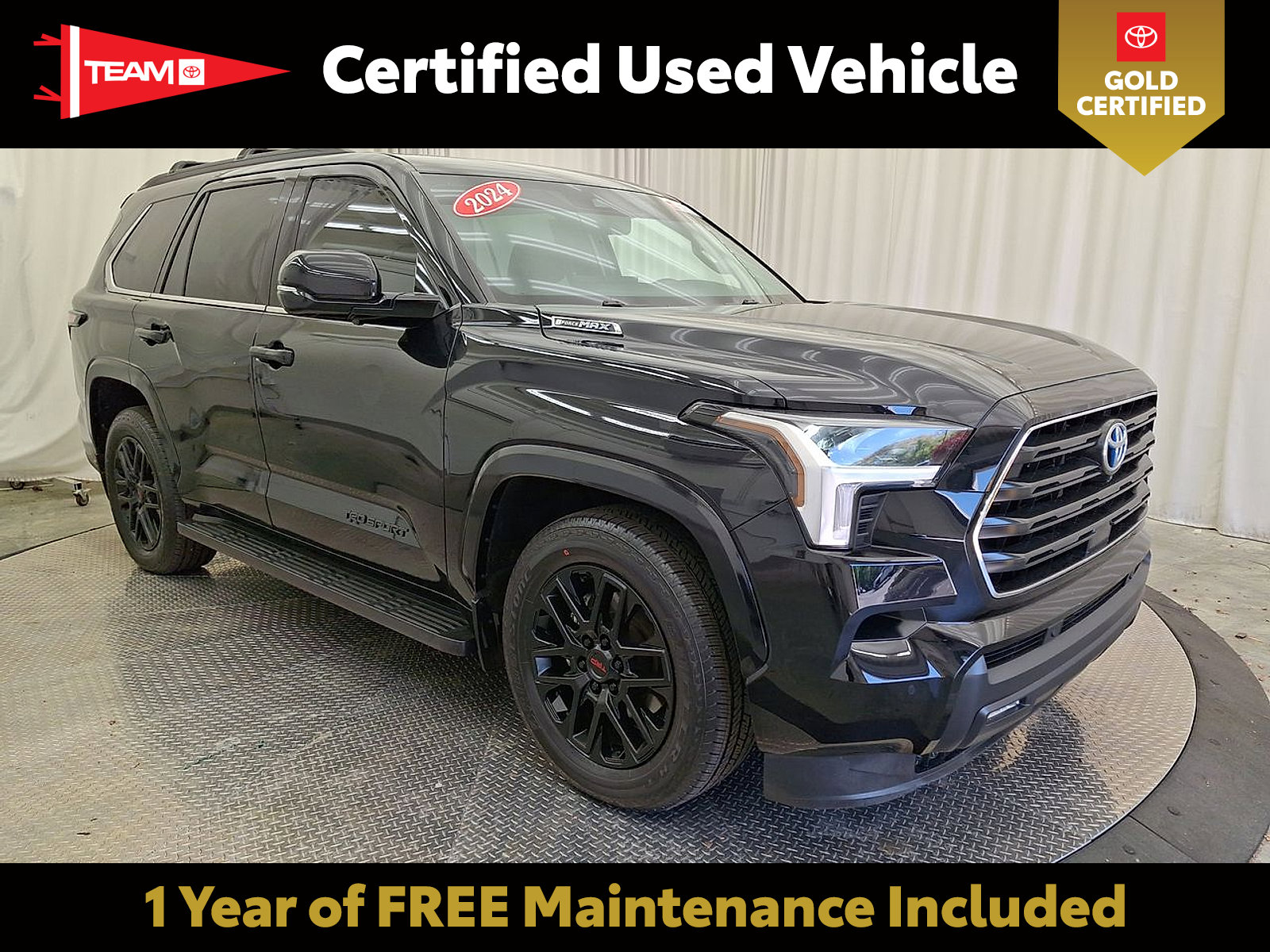 Certified 2024 Toyota Sequoia SR5 w/ SR5 Premium Package AWD/4WD video 1