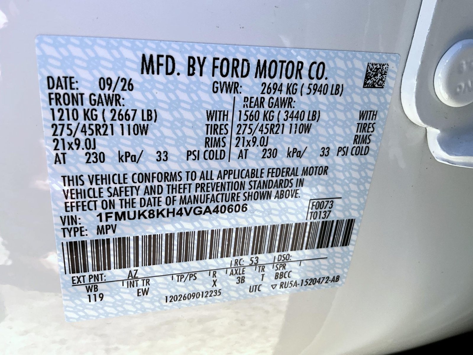 New 2027 Ford Explorer ST-Line w/ Premium Package AWD/4WD image 29