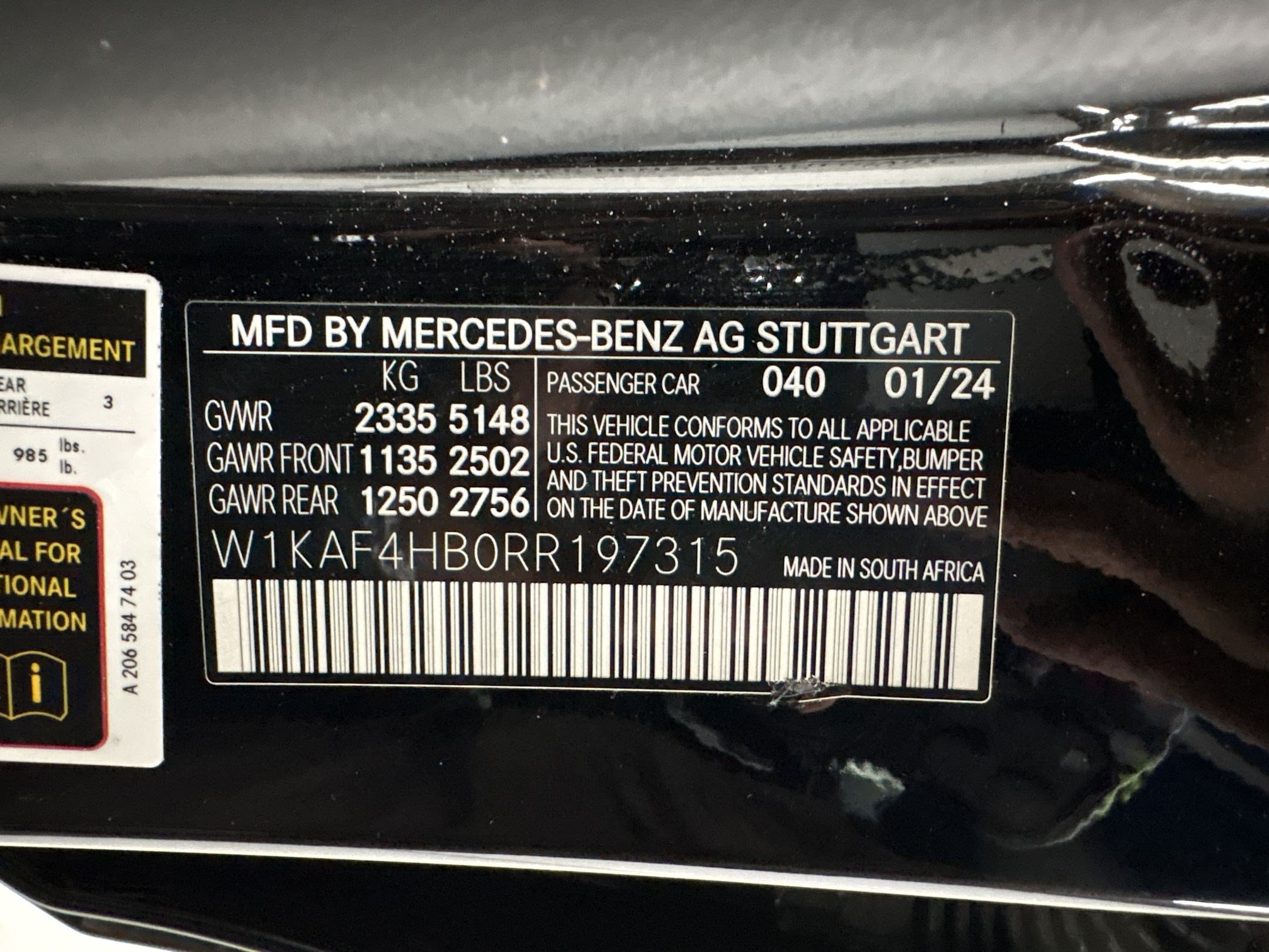 Certified 2024 Mercedes-Benz C 300 4MATIC Sedan image 23