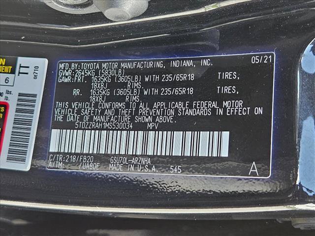 Used 2021 Toyota Highlander LE FWD image 24