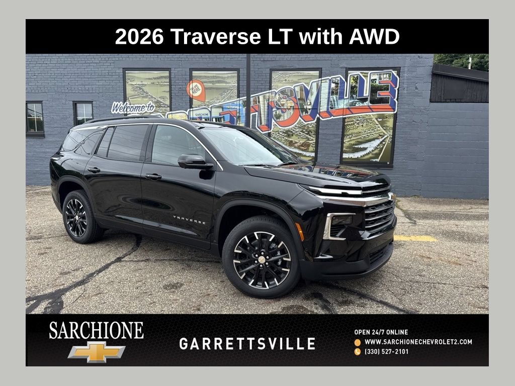 New 2026 Chevrolet Traverse LT w/ Enhanced Driving Package AWD/4WD image 1