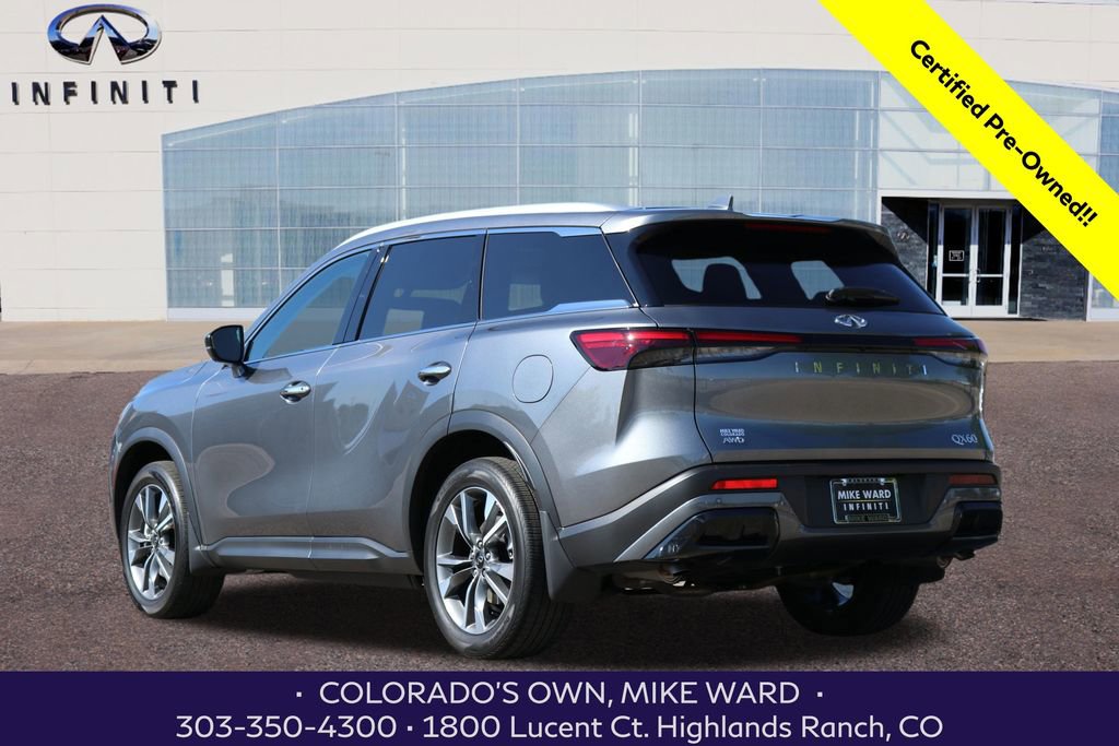 Certified 2025 INFINITI QX60 Luxe w/ Vision Package image 3