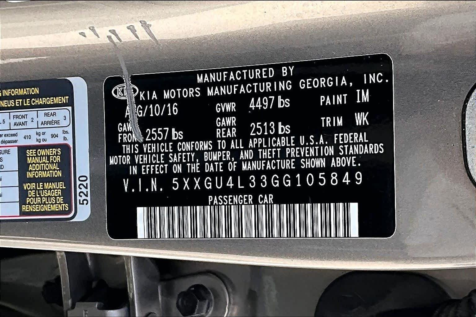 Used 2016 Kia Optima EX FWD image 31