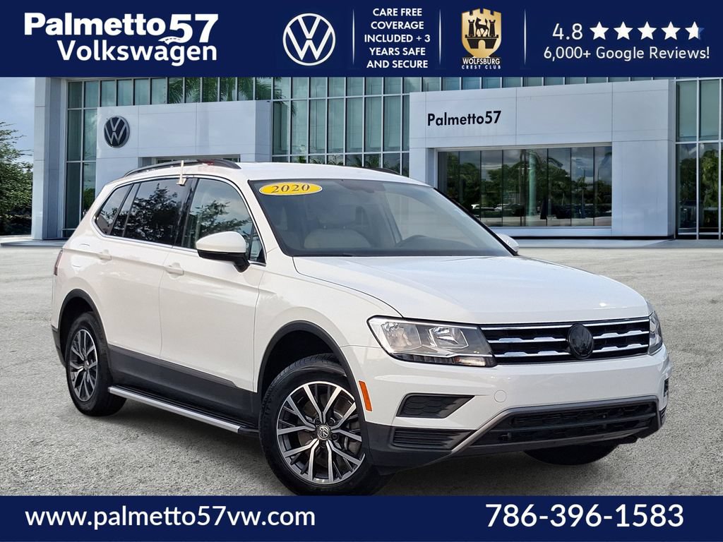 Used 2020 Volkswagen Tiguan SE FWD image 1