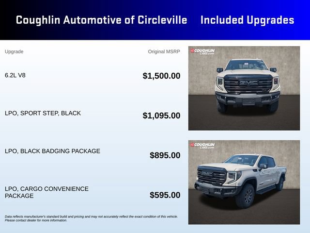 New 2026 GMC Sierra 1500 AT4X w/ LPO, Black Badging Package AWD/4WD image 3