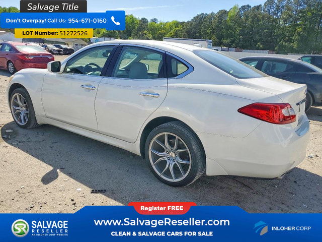 Used 2012 INFINITI M37 x w/ Deluxe Touring Pkg AWD/4WD image 3