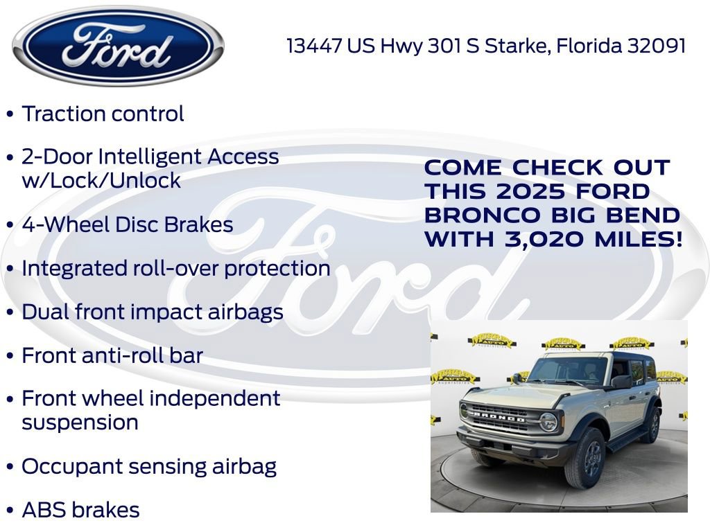 New 2025 Ford Bronco Big Bend AWD/4WD image 25