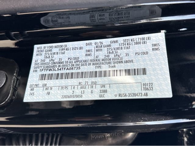 New 2026 Ford F150 XLT w/ Equipment Group 302A MID image 22