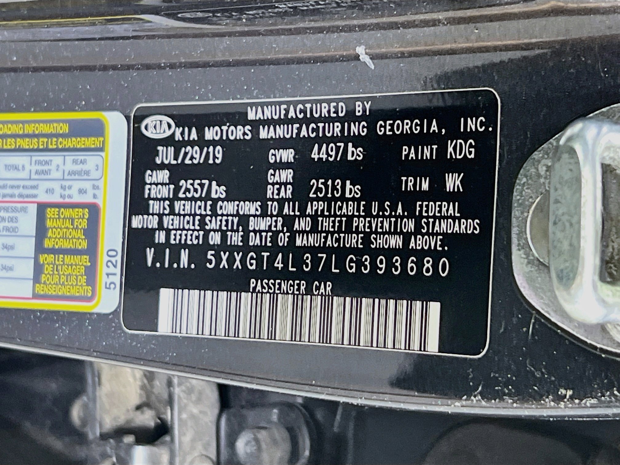 Used 2020 Kia Optima LX FWD image 29