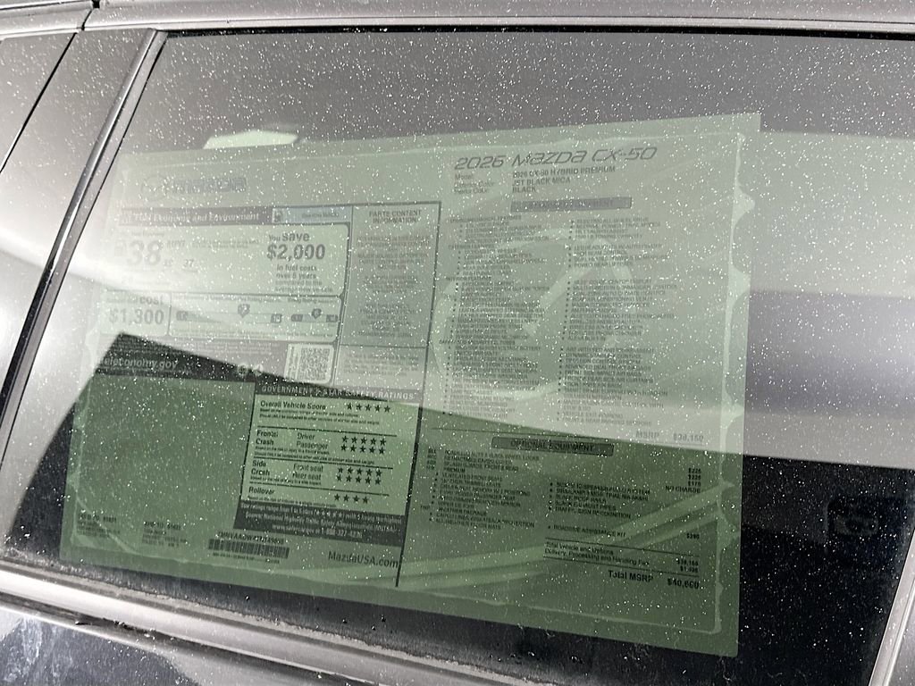 New 2026 MAZDA CX-50 AWD 2.5 Hybrid w/ Weather Package image 12