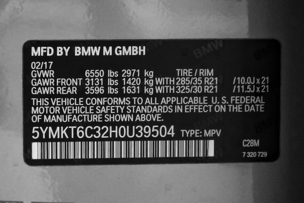Used 2017 BMW X5 M AWD/4WD image 65