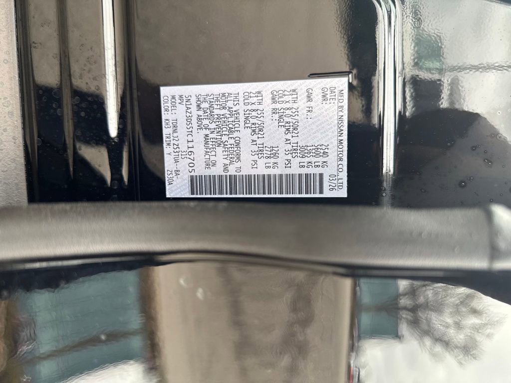 New 2026 Nissan Murano Platinum w/ Cargo Package image 32
