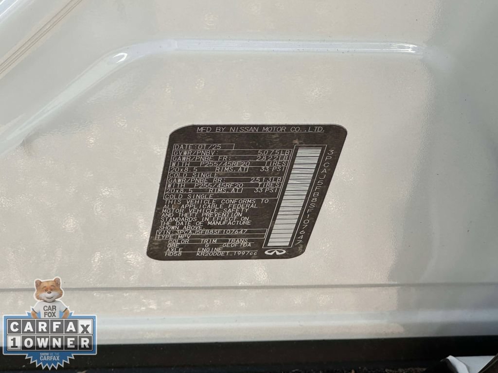 Used 2025 INFINITI QX50 Sport AWD/4WD image 22