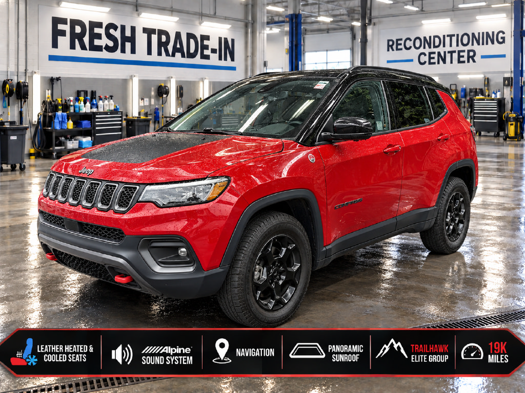 Used 2023 Jeep Compass Trailhawk w/ Trailhawk Elite Group