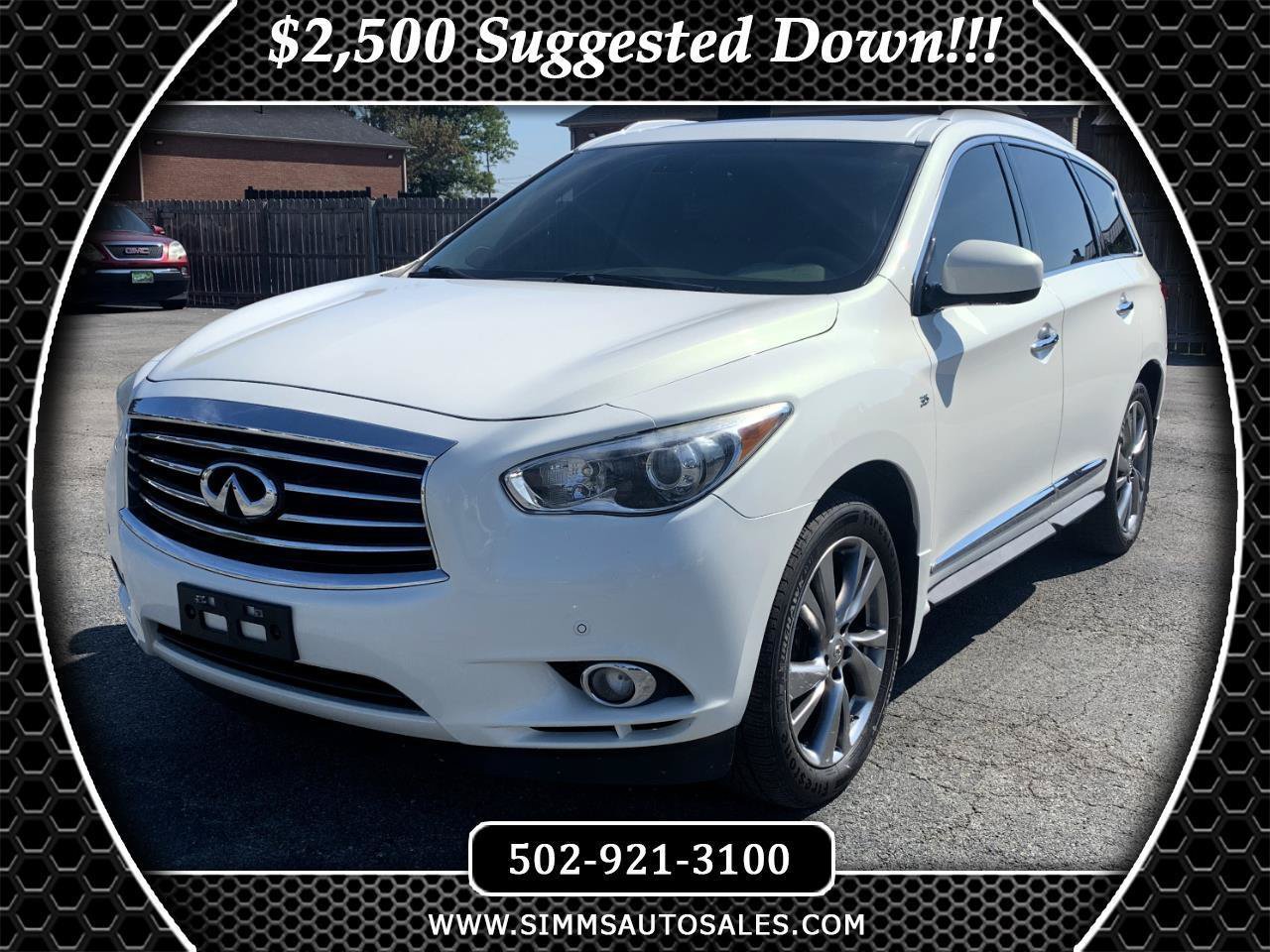 Used 2014 INFINITI QX60 Luxe w/ Deluxe Touring Package AWD/4WD image 1