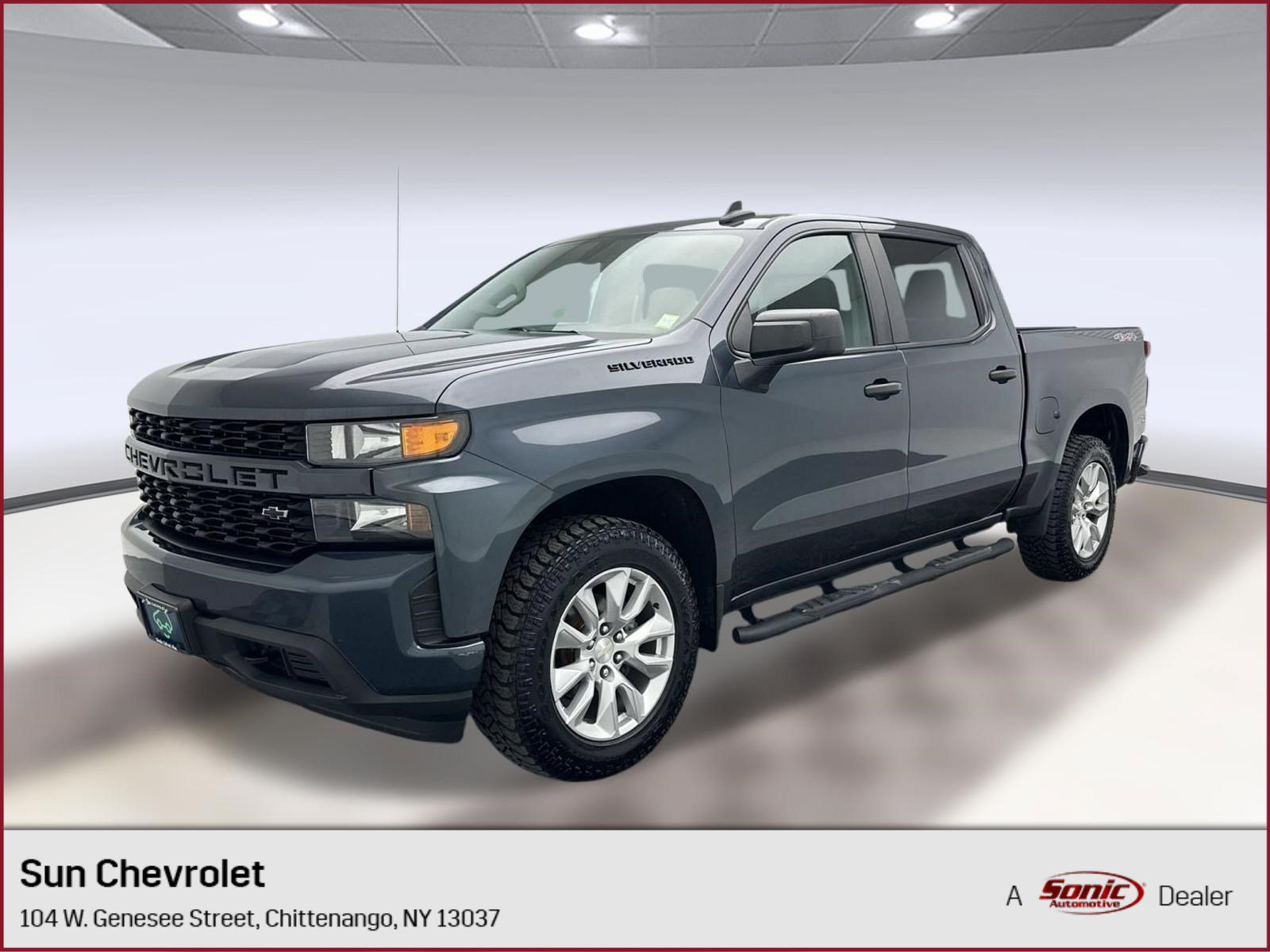 Certified 2022 Chevrolet Silverado 1500 Custom w/ LPO, Dark Essentials Package
