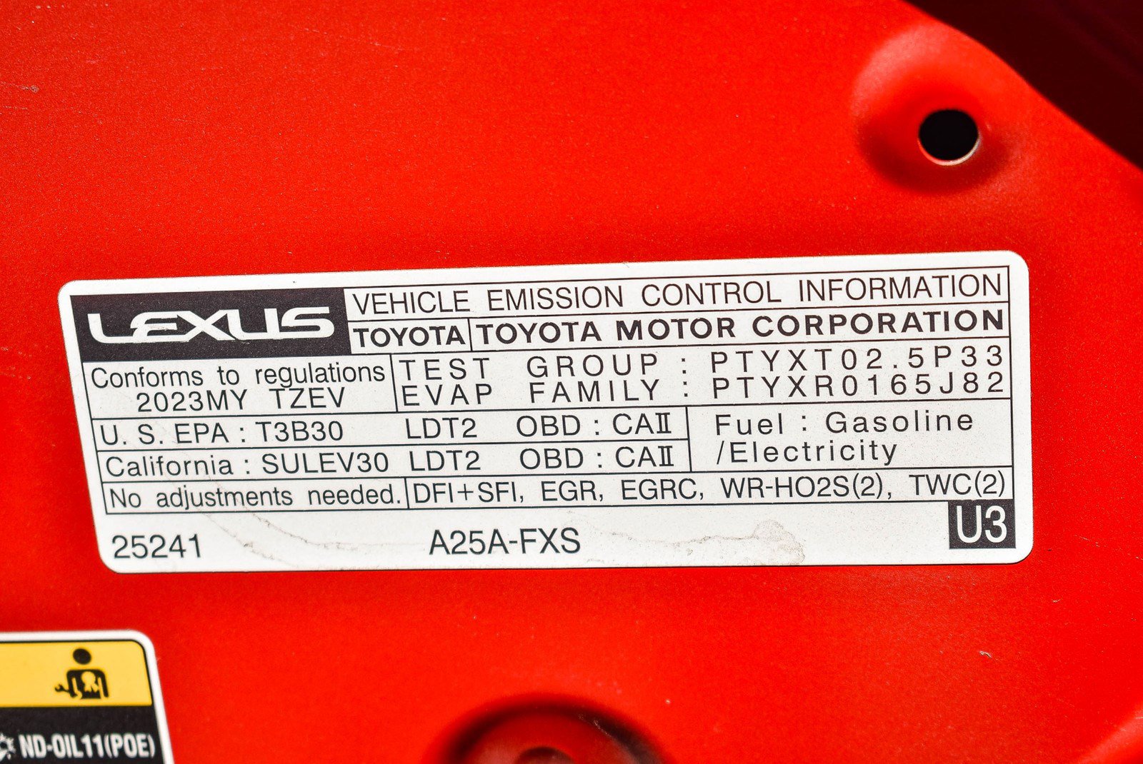 Used 2023 Lexus NX 450h+ 450h+ Luxury image 25