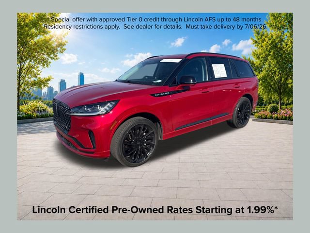Certified 2025 Lincoln Aviator Reserve w/ Jet Appearance Package