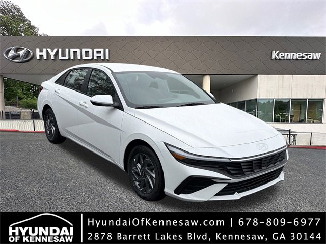 New 2026 Hyundai Elantra Blue