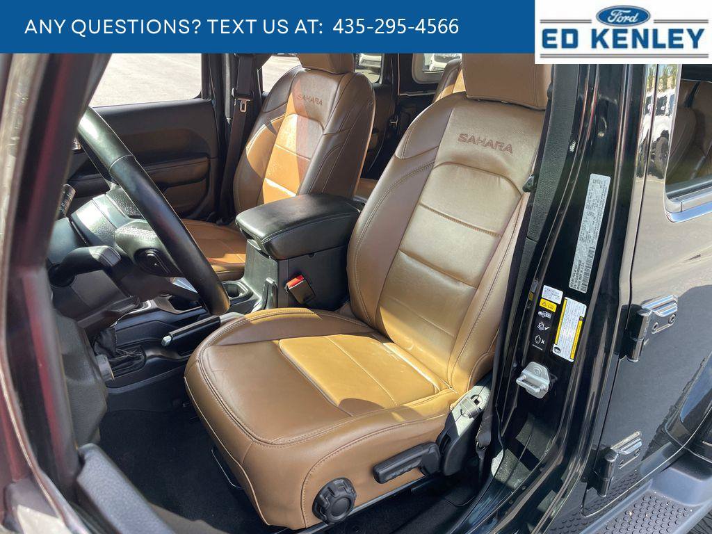 Used 2021 Jeep Wrangler Unlimited Sahara w/ Cold Weather Group AWD/4WD image 3