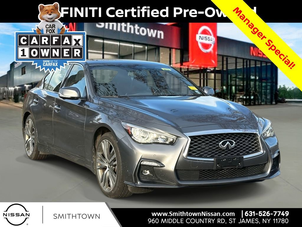 Used 2021 INFINITI Q50 Sensory w/ Cargo Package image 1