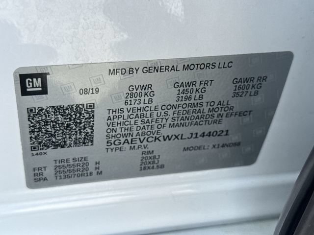 Certified 2020 Buick Enclave Avenir w/ Avenir Technology Package AWD/4WD image 35