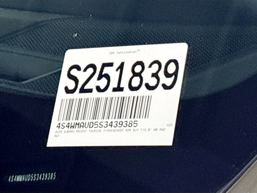 New 2025 Subaru Ascent Touring image 27