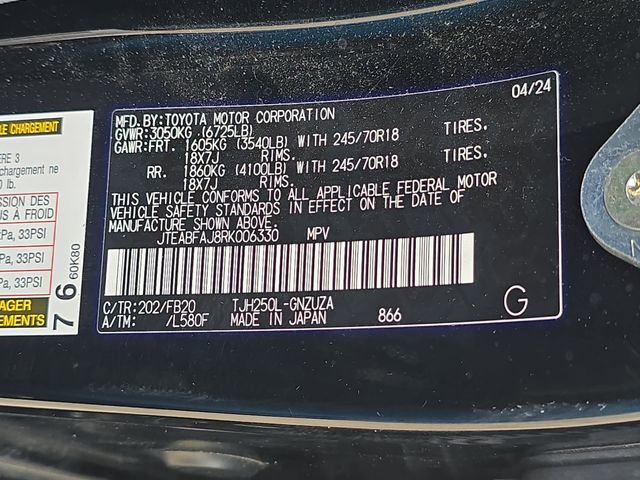 Used 2024 Toyota Land Cruiser 1958 AWD/4WD image 35