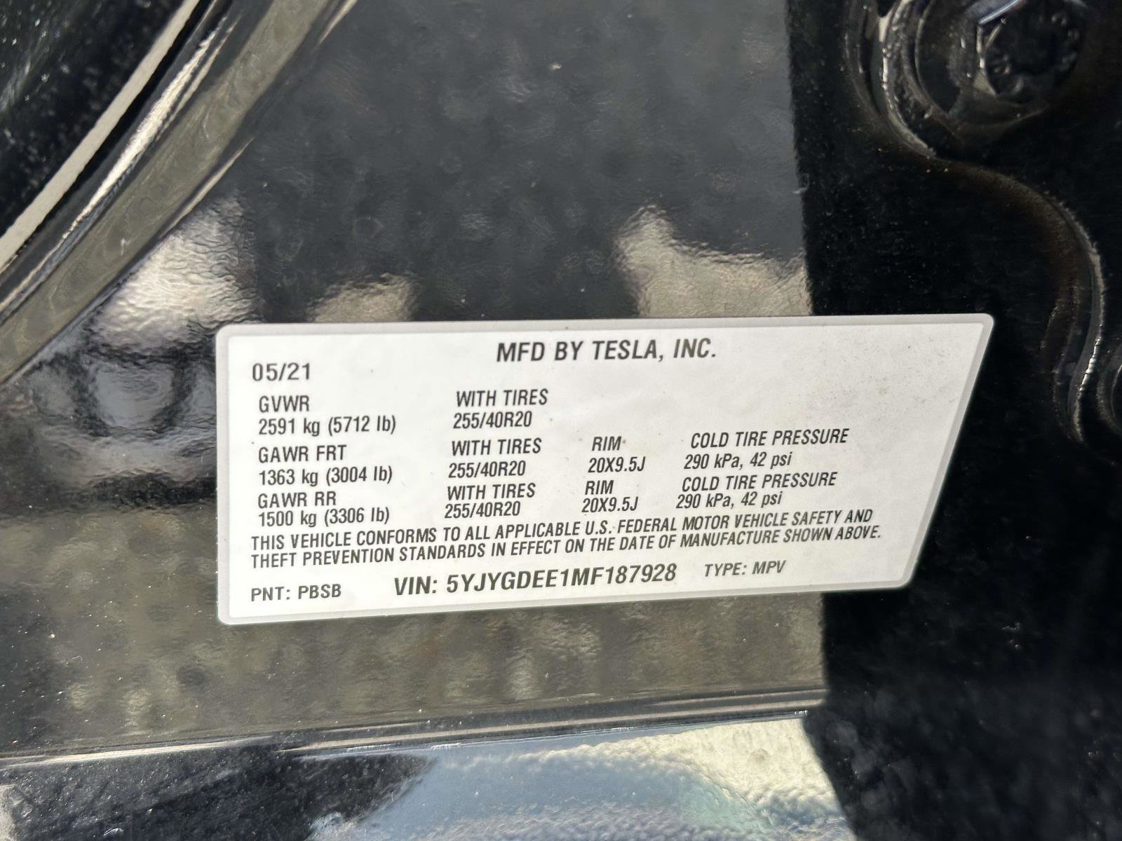 Used 2021 Tesla Model Y Long Range AWD/4WD image 16