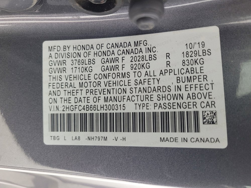 Used 2020 Honda Civic LX image 33