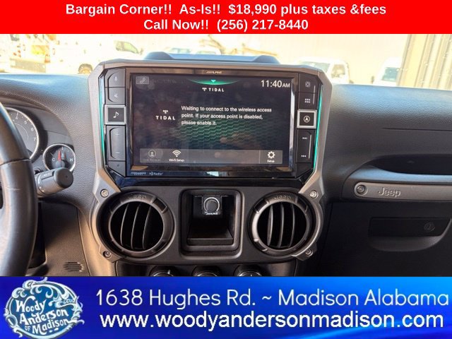 Used 2016 Jeep Wrangler Unlimited Sport w/ Max Tow Package AWD/4WD image 11