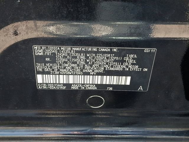 Used 2011 Toyota RAV4 4WD w/ Upgrade Value Pkg image 28