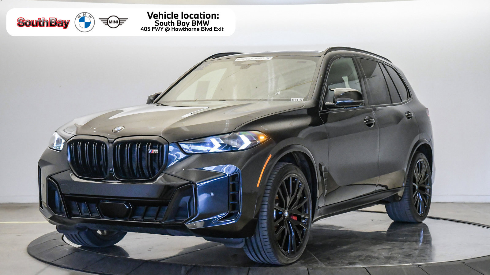 Certified 2025 BMW X5 M60i w/ Parking Assistance Package AWD/4WD image 1