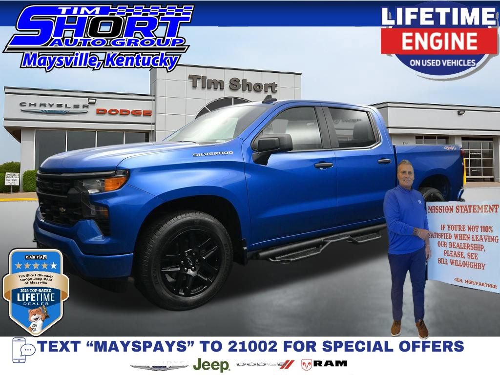 Used 2022 Chevrolet Silverado 1500 Custom AWD/4WD 360° Tour