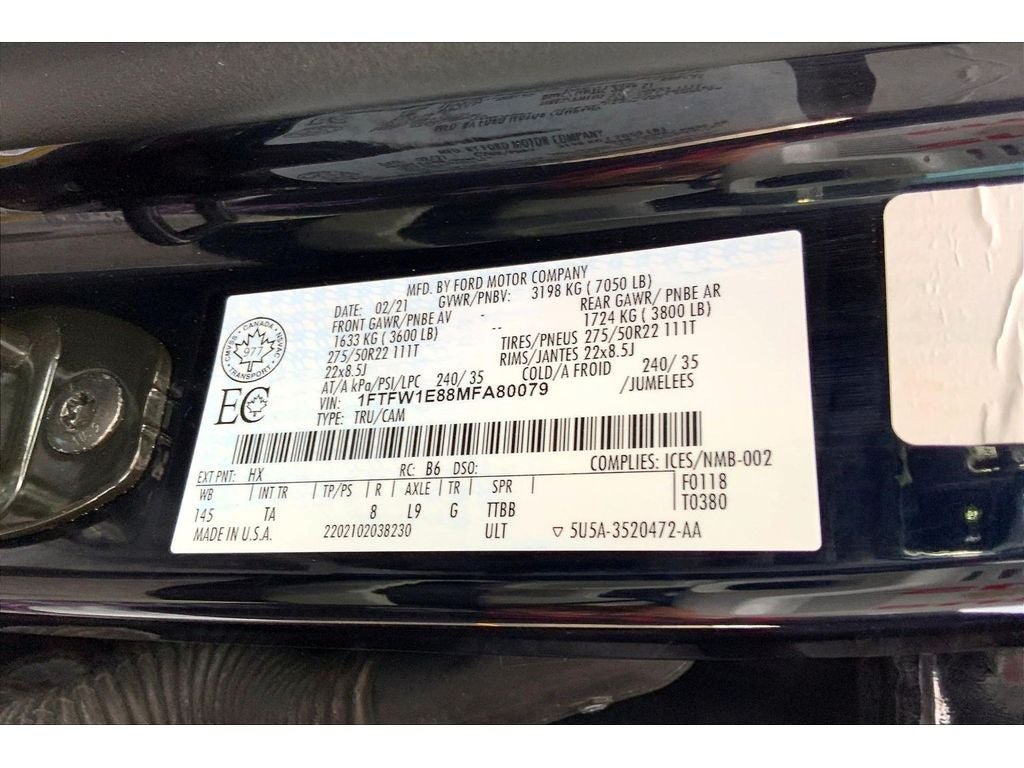 Used 2021 Ford F150 Limited AWD/4WD image 34