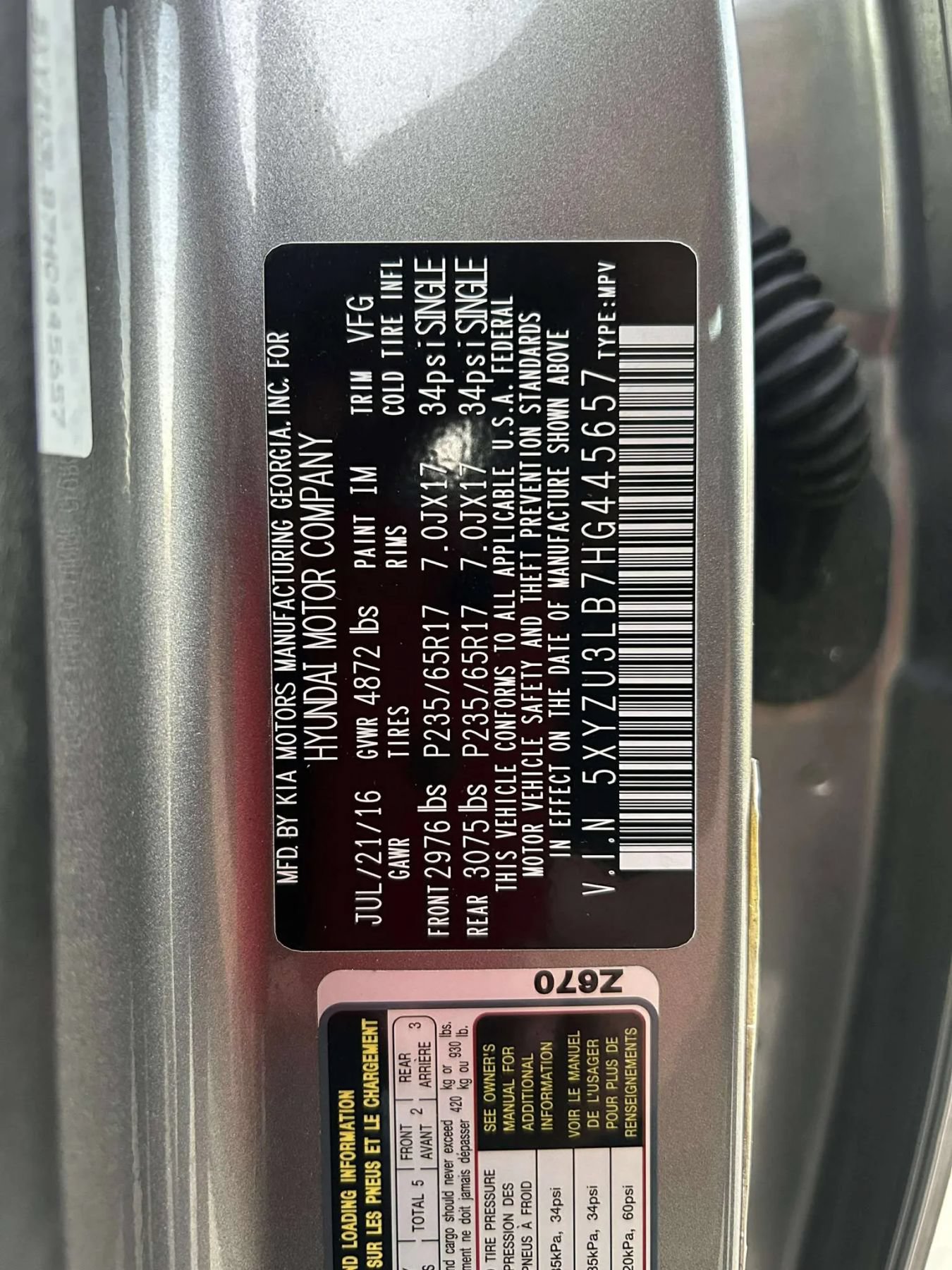 Used 2017 Hyundai Santa Fe Sport FWD image 27