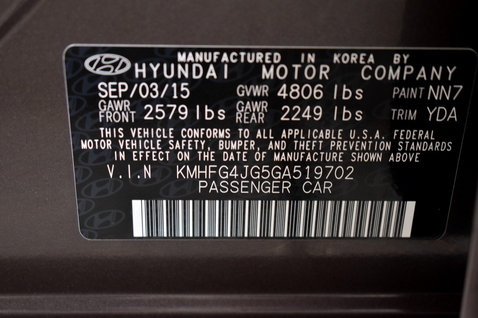 Used 2016 Hyundai Azera FWD image 48